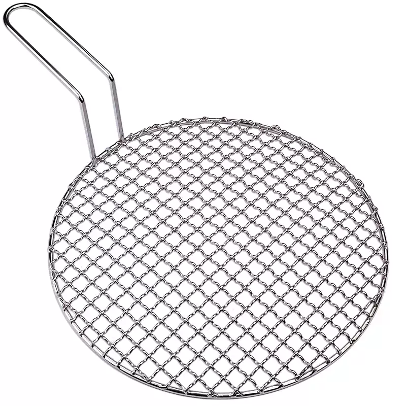 Round Stainless Steel Wire Mes - Korean Bbq Grill ulasan dan harga