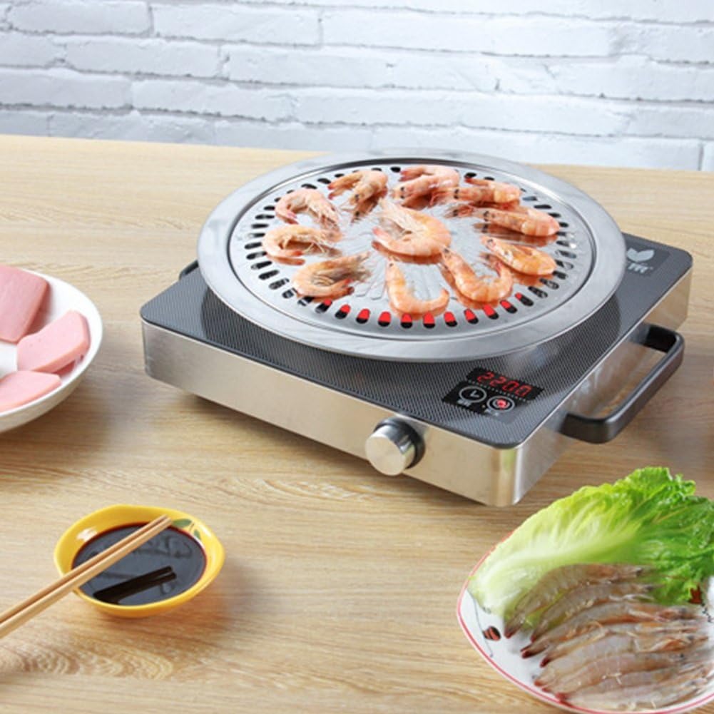 Korean BBQ Grill Pan Set with  - Korean Bbq Grill ulasan dan harga